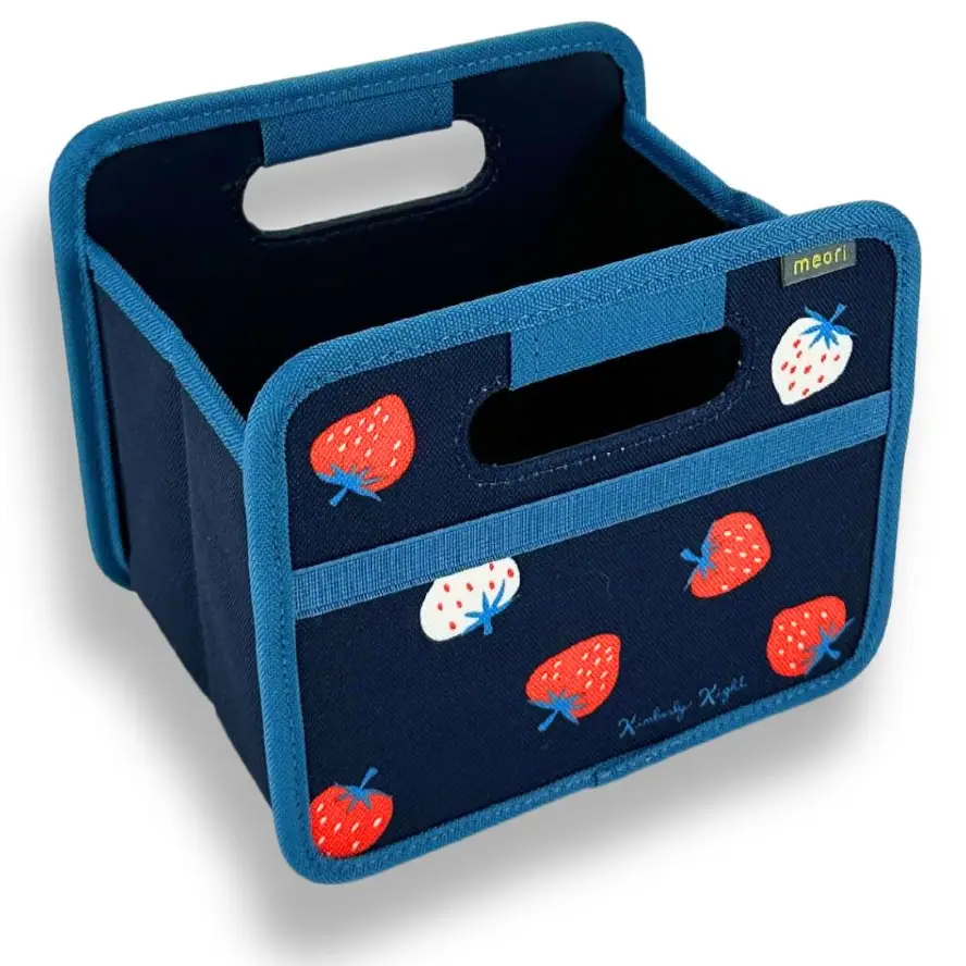 Blue Meori Mini featuring Ruby Star Society fabric strawberry